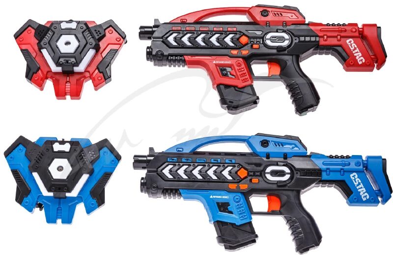 Набор лазерного оружия Canhui Toys Laser Guns CSTAG BB8903F (2 пистолета + 2 жилета)