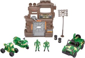 Игровой набор ZIPP Toys Z military team Военная база