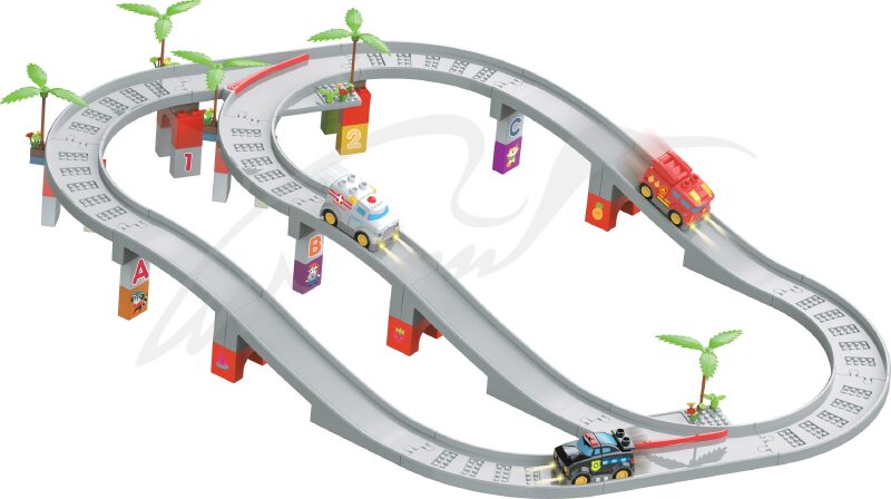 Ігровий набір ZIPP Toys Електричний автотрек "Міські служби порятунку" Модель 3
