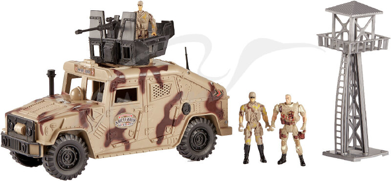 Игровой набор ZIPP Toys Z military team Военный внедорожник Хамви