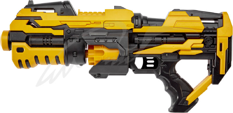 Бластер ZIPP Toys FJ1056 (14 патронов). Цвет: желтый