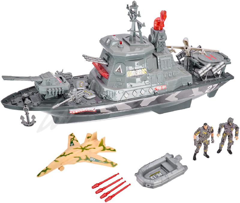 Ігровий набір ZIPP Toys Z military team Військовий корабель
