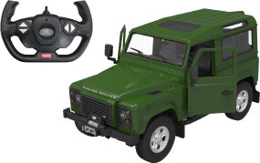 Машинка Rastar Land Rover Defender (78460) на радіокеруванні. 1:14. Колір: зелений